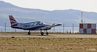 G-OWAP @ EGPN - In action at Dundee with Tayside Aviation. - by Clive Pattle