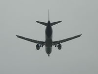 OO-SNE @ EBOS - Moments before touchdown rwy 26