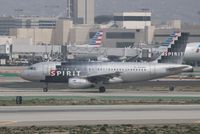 N529NK @ KLAX - Airbus A319 - by Mark Pasqualino