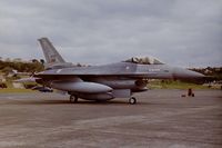 15109 @ LPLA - PoAF F-16A 15109 at Lajes Airfield en route to Red Flag 2000-3 - by Guy Vandersteen