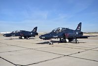 155208 @ KBOI - Two Hawks from the No.2 CFFTS, Moose Jaw, Saskatchewan, Canada Parked on the south GA ramp. - by Gerald Howard