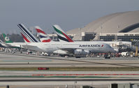 F-HPJE @ LAX - joining the A-380 LAX gates - by olivier Cortot