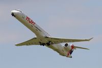 F-HMLI @ LFPO - Bombardier CRJ-1000EL NG, Take off rwy 26, Paris-Orly airport (LFPO-ORY) - by Yves-Q