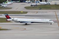N554CA @ KFLL - CL-600-2D24 - by Mark Pasqualino