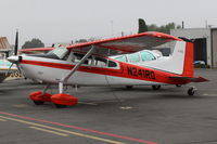 N241RD @ SZP - 1975 Cessna A185F SKYWAGON, Continental IO-520 285 Hp, 6  seats, wing Micro vortex generators - by Doug Robertson