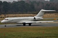 M-MAVP @ EGLF - Setonan Investments BD700 Backtracking on 06 ready for departure at Farnborough - by dave226688