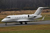 HB-JRE @ EGLF - Execujet Challenger 605 back tracking on 06 at Farnborough - by dave226688