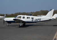 G-JAFS @ EGTB - Piper PA-32R-301 Saratoga II HP at Wycombe Air Park. Ex OY-OMG - by moxy