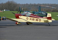G-AWWO @ EGTB - CEA Jodel DR-1050 at Wycombe Air Park. Ex F-BLOI - by moxy