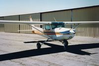 N4649L @ O88 - Old Rio Vista Airport in California. Bug smasher returning from summer training flight. 1991. - by Clayton Eddy