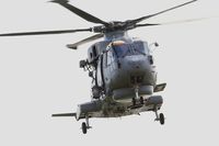 ZH826 @ LFRJ - Agusta-Westland EH-101 Merlin HC.2, On final rwy 08, Landivisiau Naval Air Base (LFRJ) Tiger Meet 2017 - by Yves-Q