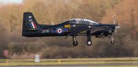 ZF515 @ EGXU - Landing 03 at Linton - by Steve Raper