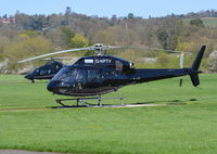 G-NPTV @ EGKR - Eurocopter AS-355NP Ecureuil 2 at Redhill. Ex OM-GGA - by moxy