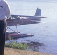 N2563Z @ LAKE - Found a family stereo slide with N2563Z aircraft in it.
I looked up the aircraft number for the fun of it.
I cropped out family members, slide was aged.
The slide was taken in 1964 somewhere near Eau Claire Wisconsin.
Most likely taken by my Aunt. - by Paul Eckstedt, actual photographer unknown