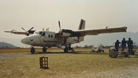 9N-ABQ @ VNKT - Kathmandu Airport Nepal 3-92. - by Clayton Eddy