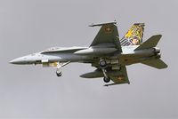 J-5011 @ LFRJ - McDonnell Douglas FA-18C Hornet, On final rwy 26, Landivisiau Naval Air Base (LFRJ) Tiger Meet 2017 - by Yves-Q