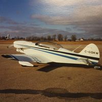 EI-EHM @ CYKF - This photo was of the aircraft shortly after its test flight in 1982.  I was the original owner.  I purchased the aircraft as a project and finished it in my fathers garage when I was 22 years old.  Great to see its still around! - by Peter Balfour