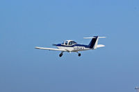 G-BGBK @ EGFF - Tomahawk, seen departing runway 30 en-route RTB. - by Derek Flewin