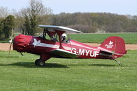G-MYUF @ X3CX - About to depart from Northrepps. - by Graham Reeve