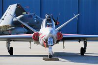 F-AZPF @ LFRU - Fouga CM-175 Zephyr, Static display, Morlaix-Ploujean airport (LFRU-MXN) Air show 2017 - by Yves-Q