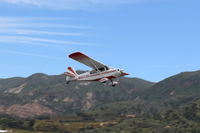 N1603G @ SZP - 1968 Champion CITABRIA, Lycoming O-320 150 Hp, takeoff climb Rwy 22, wind shift - by Doug Robertson