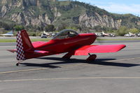 N72DK @ SZP - VAN's RV-8 series ?-marked N720DK but not found in FAA registry, taxi - by Doug Robertson