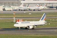 F-GRHD @ LFBO - Airbus A319-111, Landing rwy 32L, Toulouse Blagnac Airport (LFBO-TLS) - by Yves-Q