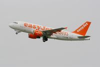 G-EZAU @ LFBO - Airbus A319-111, Take off Rwy 32L, Toulouse Blagnac Airport (LFBO-TLS) - by Yves-Q