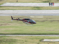 HK-4871 @ SKTJ - take off from helipad in the city of tunja - by cesar fernando Alvarez