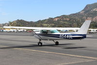 N5443L @ SZP - 1980 Cessna 152, Lycoming O-235-L2C 115 Hp, taxi back - by Doug Robertson