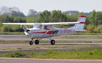 G-BRBH @ EGFH - Visiting Cessna 150H. - by Roger Winser