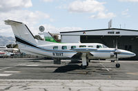 N72RT @ KRHV - 1985 Piper Cheyenne 400LS parked on the ramp at Reid Hillview Airport, San Jose, CA. One of the last photos I got of this plane, a few days after this shot it departed RHV for the first time since 2015 and has since been sold. - by Chris Leipelt