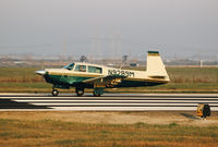N9289M @ C83 - Locally-based 1966 Mooney M20F departing at Byron Airport, CA. - by Chris Leipelt