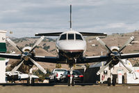 N53DA @ KRHV - Very rare 1981 Merlin IIIC visiting on the ramp at Reid Hillview Airport, San Jose, CA. - by Chris Leipelt