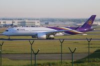 HS-THF @ EBBR - Yan Nawa landing at Brussels. - by Raymond De Clercq