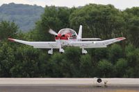 F-GNXT @ LFSI - Robin R-2160 Alpha Sport, On final rwy 29, St Dizier-Robinson Air Base 113 (LFSI) Open day 2017 - by Yves-Q
