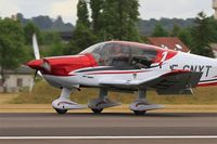 F-GNXT @ LFSI - Robin R-2160 Alpha Sport, Landing rwy 29, St Dizier-Robinson Air Base 113 (LFSI) Open day 2017 - by Yves-Q