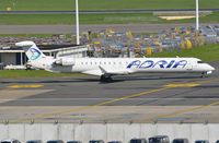 S5-AAU @ EBBR - Adria CL900 for departure - by FerryPNL