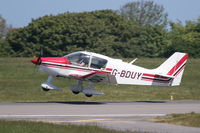 G-BDUY @ EGJB - Departing Guernsey after a weekend visit - by alanh