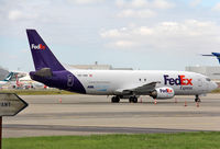 OE-IBW @ LFBO - Parked at the Cargo area in Federal Express c/s... Operated by ASL Airlines - by Shunn311