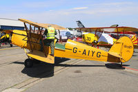 G-AIYG @ EBAW - Stampe fly in at Antwerp. - by Raymond De Clercq