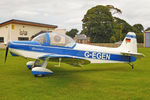 G-EGEN @ X5FB - Piel CP-301A Emeraude at Fishburn Airfield, UK. Aug 25 2017. - by Malcolm Clarke