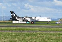 ZK-MVR @ NZAA - Just about to land at AKL - my first sighting of this newish ATR to Air NZ fleet - by magnaman