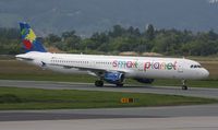 D-ASPD @ LOWG - Small Planet Airlines A321-211 - by Andi F