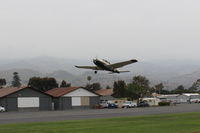N356ND @ SZP - 2003 Piper PA-28-161 WARRIOR, Lycoming O-320 D3G 160 Hp, takeoff climb Rwy 22 - by Doug Robertson