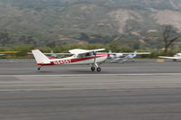 N84567 @ SZP - 1969 Cessna 172K SKYHAWK, Lycoming O-320-E2D 150 Hp, takeoff roll Rwy 22 - by Doug Robertson