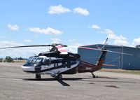 N804PJ @ RBL - 1978 Sikorsky UH-60A Black Hawk at Red Bluff Airport - by Hugh M. Johnson