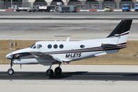 M-LEYS @ LMML - Beechcraft C90GT Kingair M-LEYS - by Raymond Zammit