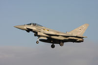 ZJ942 @ EGXC - Eurofighter Typhoon FGR4 ZJ942 11 Sqd RAF Coningsby 7/12/11 - by Grahame Wills