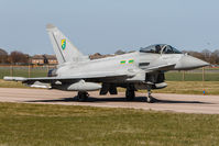 ZJ916 @ EGXC - Eurofighter Typhoon FGR4 ZJ916 3 Sqd RAF Coningsby 1/5/13 - by Grahame Wills